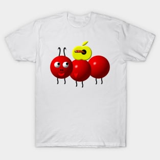 Cute Ant with an Apple T-Shirt